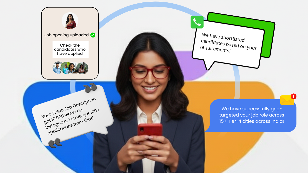 Aiviue hiring platform - Job posting, candidate screening, and geo-targeted campaigns